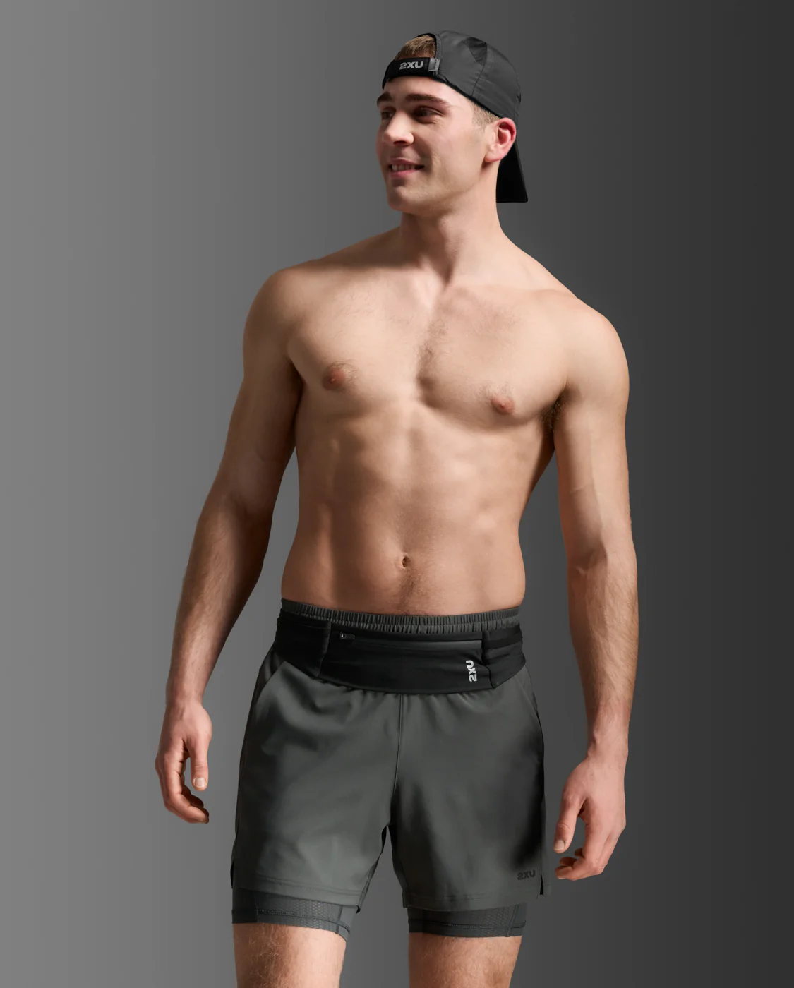 2XU Men Aero Mesh 2-In-1 5 Inch Short - Jupiter / Black Reflective - Image 5