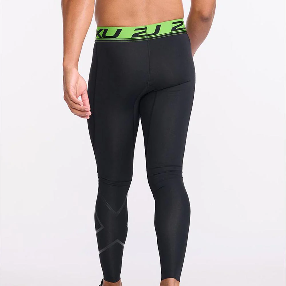 2XU Men Refresh Recovery Compression Tights - Black / Nero - Image 3