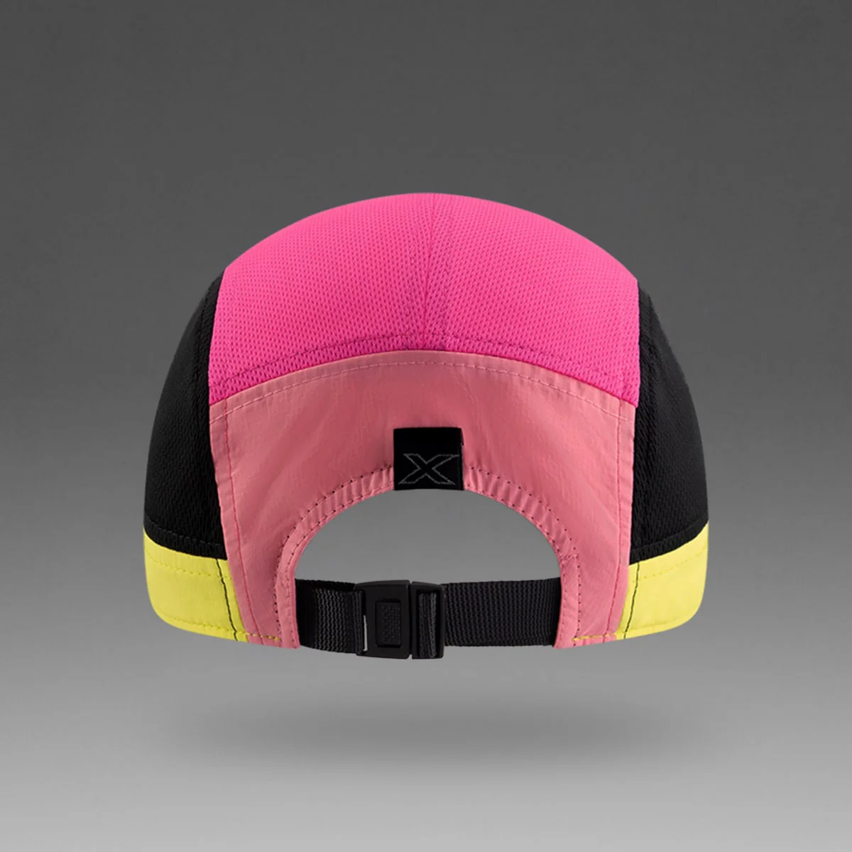 2XU Unisex Light Speed Cap - Volt / Fuchsia - Image 4