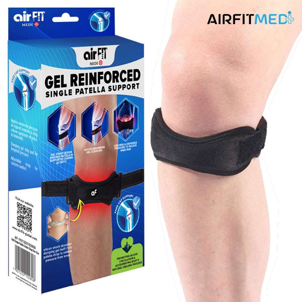 AirFit Medi Gel Reinforced Single Patella Strap - One Size - Image 4