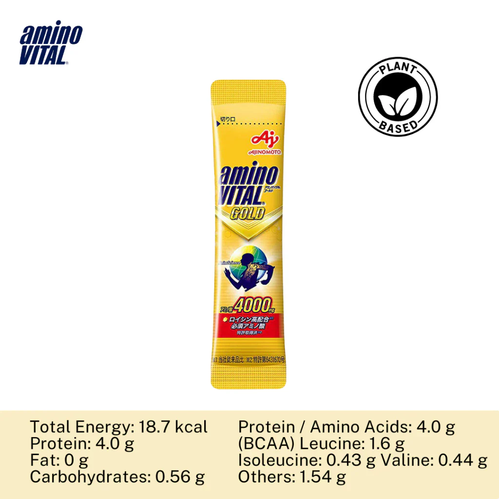 (1 Box, 14 Sachets) aminoVITAL® GOLD Sachet Box - Gold - Image 2