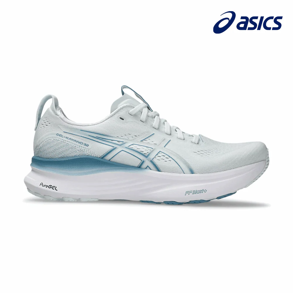 ASICS Men Gel-Kayano 32 Wide - Arctic Blue / Pure Silver