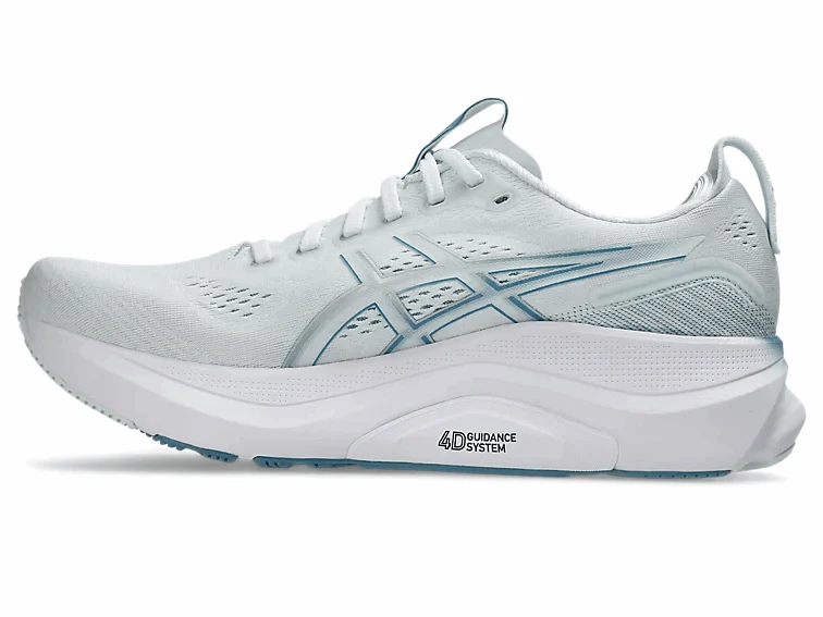 ASICS Men Gel-Kayano 32 Wide - Arctic Blue / Pure Silver - Image 4