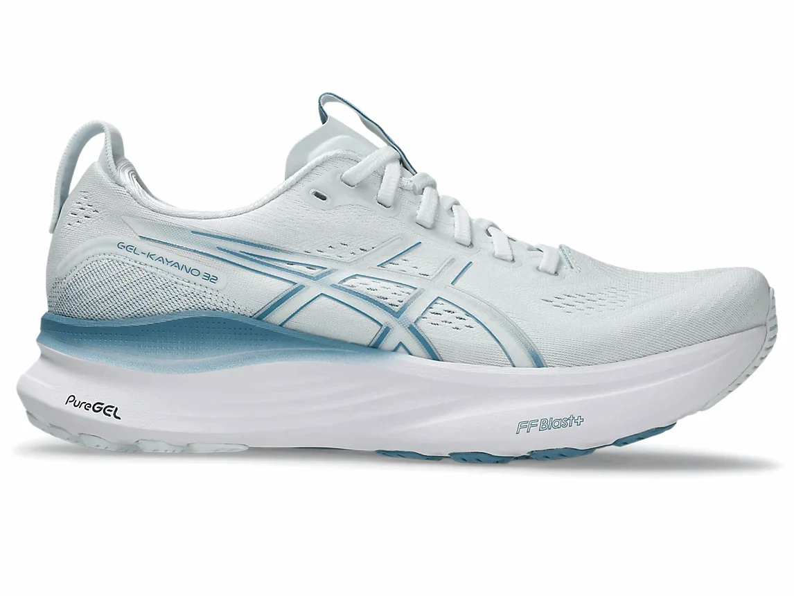 ASICS Men Gel-Kayano 32 Wide - Arctic Blue / Pure Silver - Image 5
