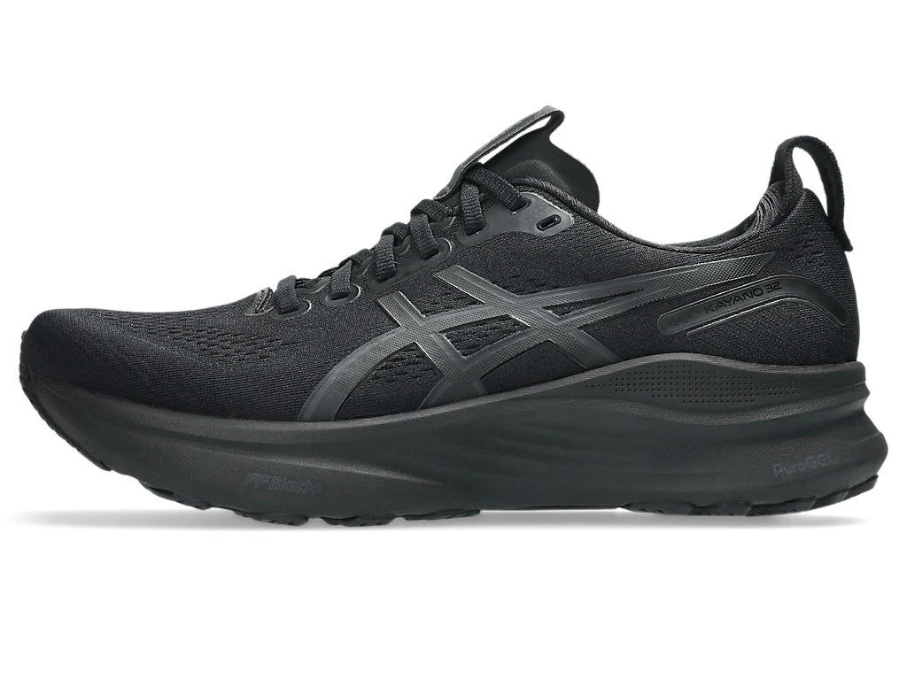 ASICS Men Gel-Kayano 32 Wide - Black / Graphite Grey - Image 6