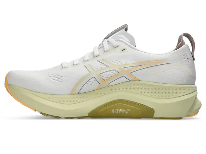 ASICS Men Gel-Kayano 32 Wide - White / Orange Glow - Image 6
