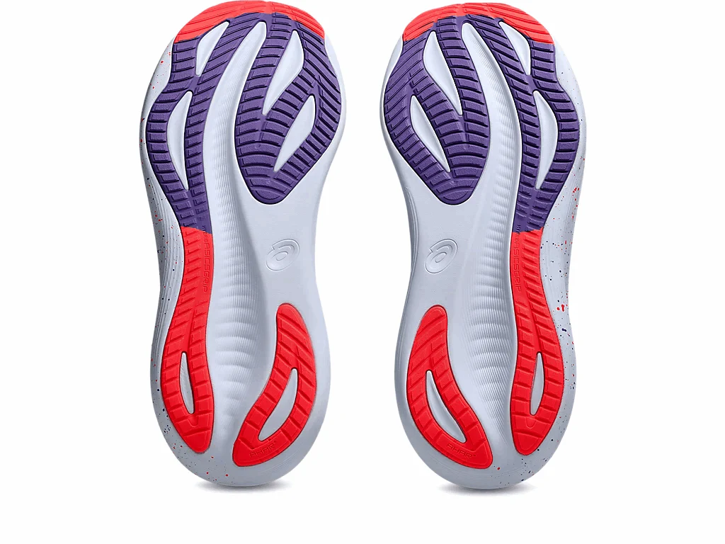 ASICS Men Gel-Nimbus 27 Tokyo - Cream / Edo Purple - Image 5
