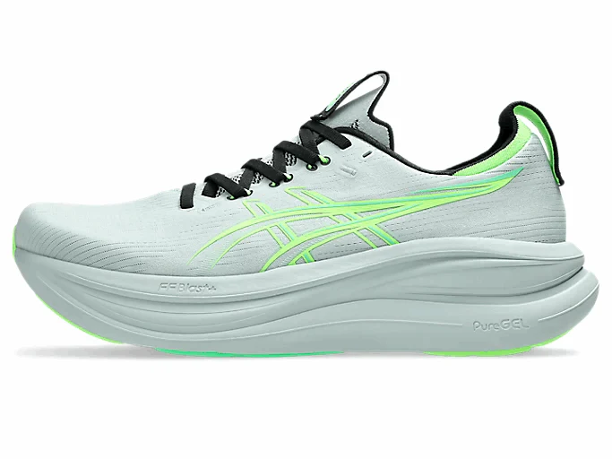 ASICS Men Gel-Nimbus 28 Wide - Cold Moss / Illuminate Green - Image 7