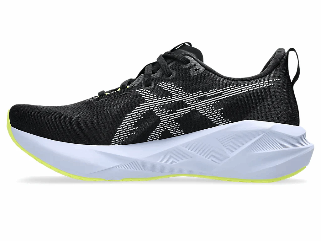 ASICS Men Novablast 5 - Black / Blue Fade - Image 6