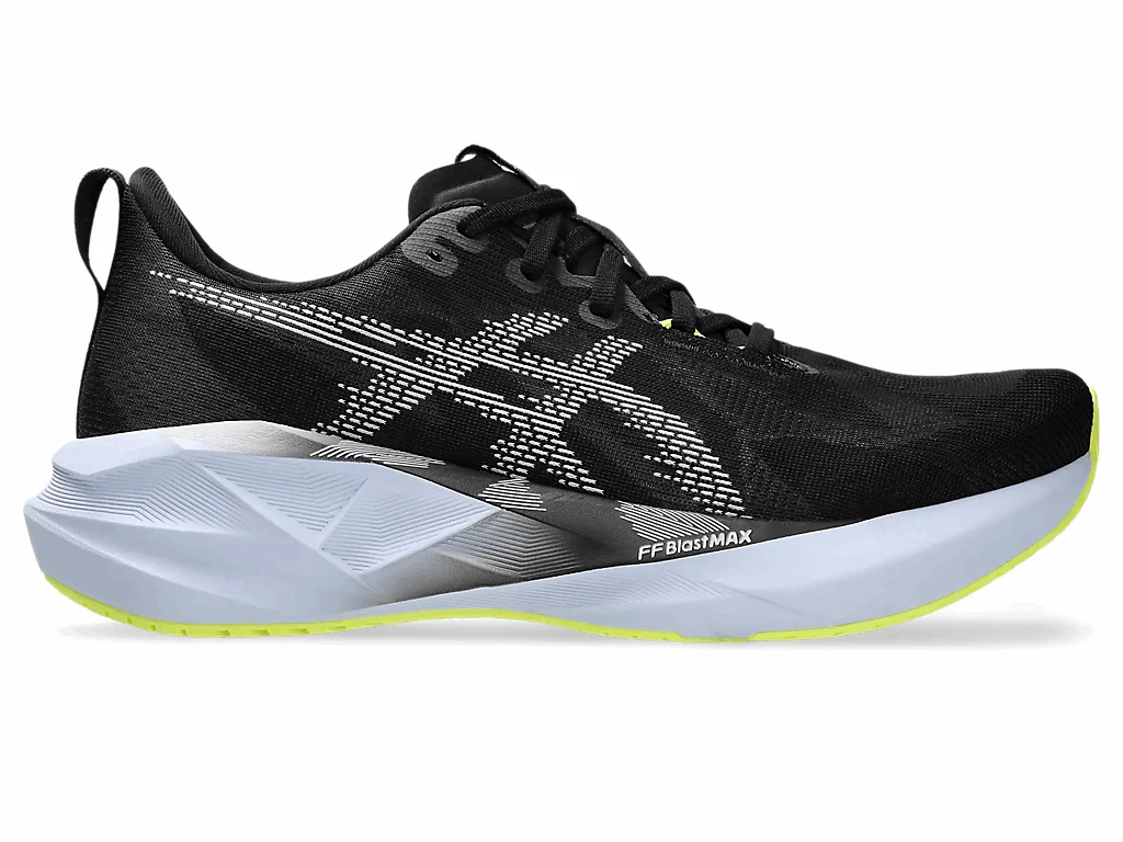 ASICS Men Novablast 5 - Black / Blue Fade - Image 7