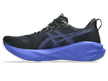 ASICS Men Novablast 5 - Black / Cobalt Burst - Image 4