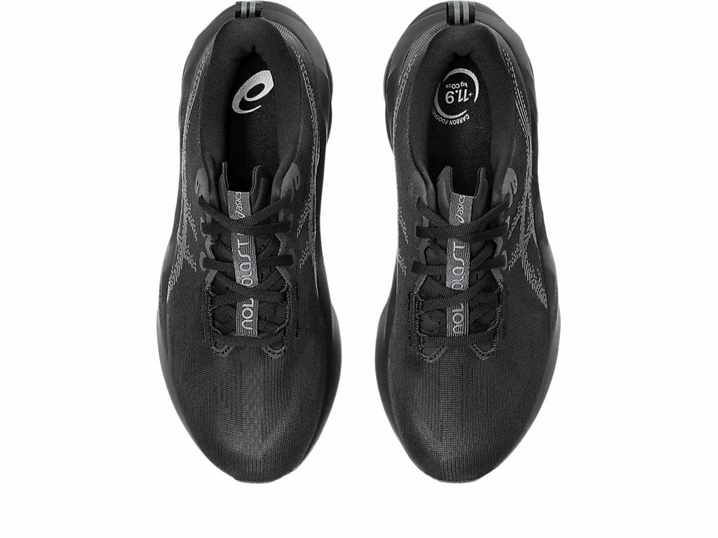 ASICS Men Novablast 5 Wide - Black / Carrier Grey - Image 3