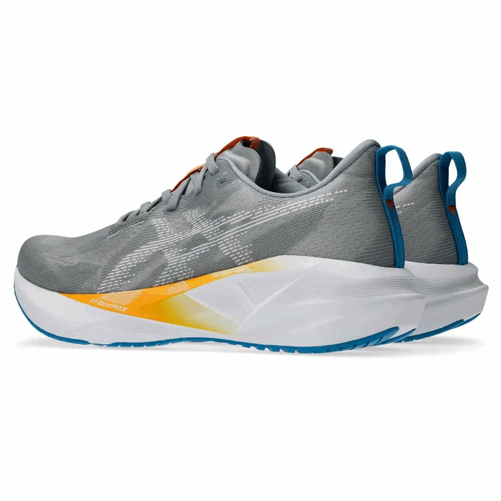 ASICS Men Novablast 5 Wide - Gravel / White - Image 4