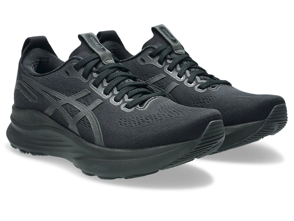 ASICS Women Gel-Kayano 32 Wide - Black / Graphite Grey - Image 2