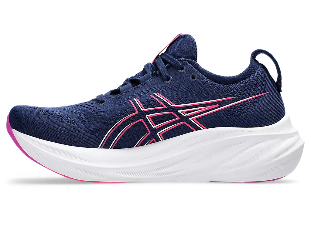 ASICS Women Gel-Nimbus 26 - Blue Expanse / Bold Magenta - Image 6