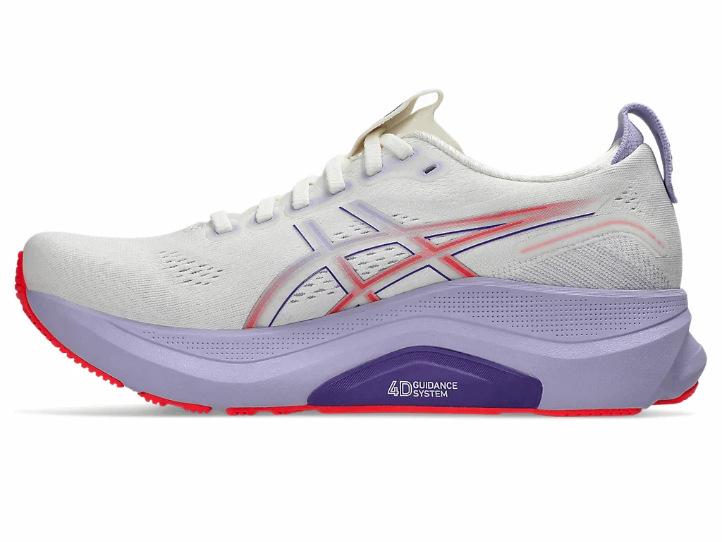 ASICS Women Gel-Kayano 32 Tokyo - Cream / Edo Purple - Image 6