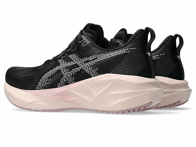 ASICS Women Novablast 5 - Black / Pearl Pink - Image 3