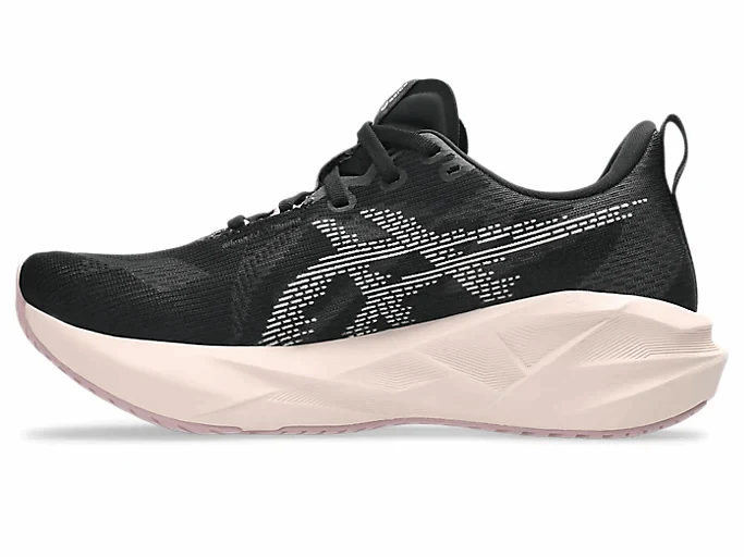 ASICS Women Novablast 5 - Black / Pearl Pink - Image 5