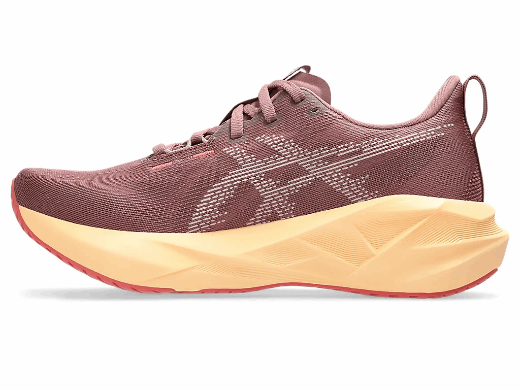 ASICS Women Novablast 5 - Rubber Red / Fawn - Image 6