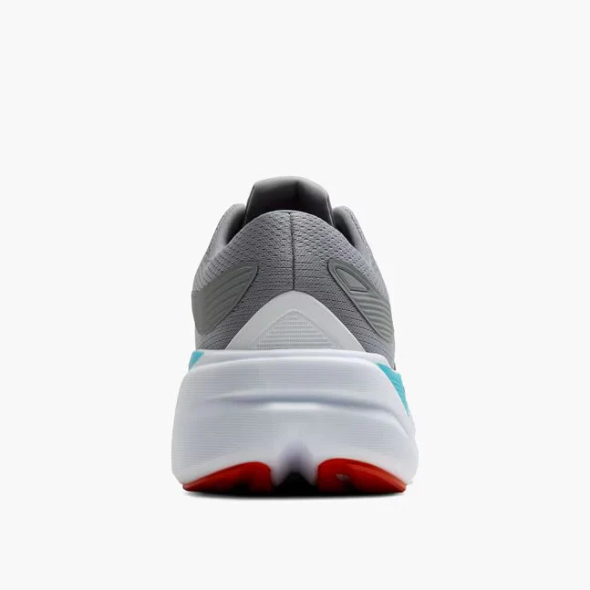 Brooks Men Ghost Max 3 - Primer Grey / Antarctica / Red - Image 5