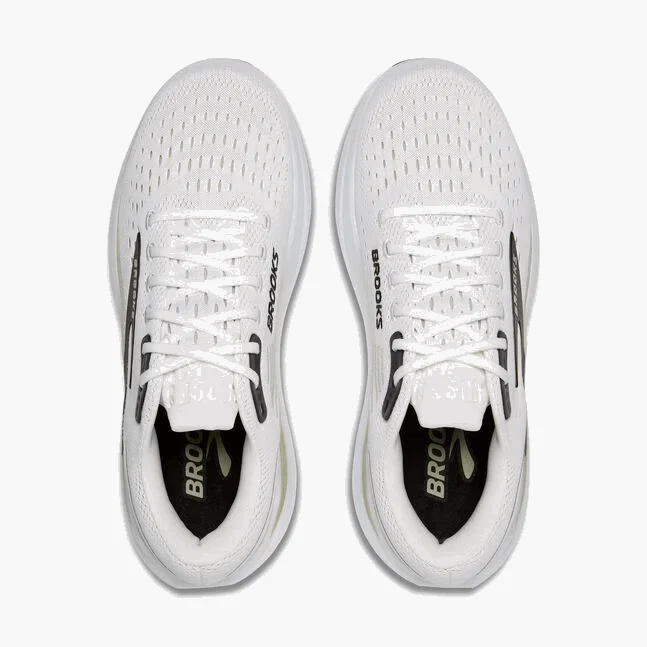 Brooks Men Ghost Max 3 Wide - Bright White / Tea / Black - Image 4