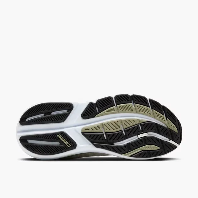 Brooks Men Ghost Max 3 Wide - Bright White / Tea / Black - Image 6