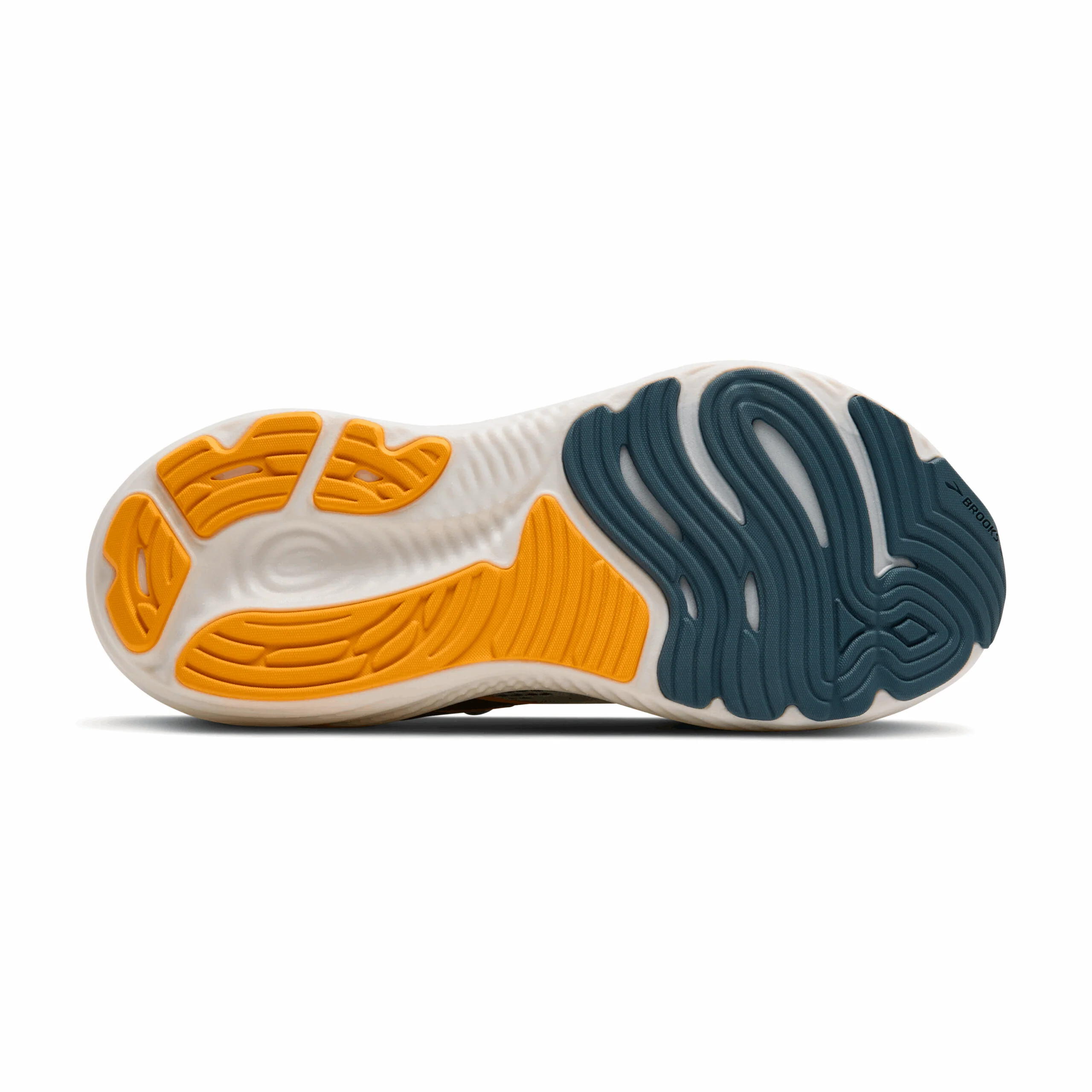 Brooks Men Glycerin GTS 22 - Smoke / Stormy / Orange - Image 4