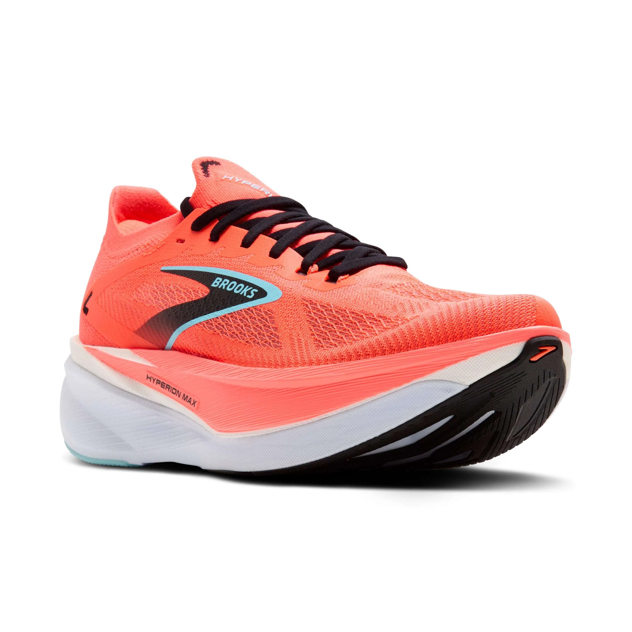 Brooks Men Hyperion Max 3 - Fiery Coral / Black / Atomizer - Image 3