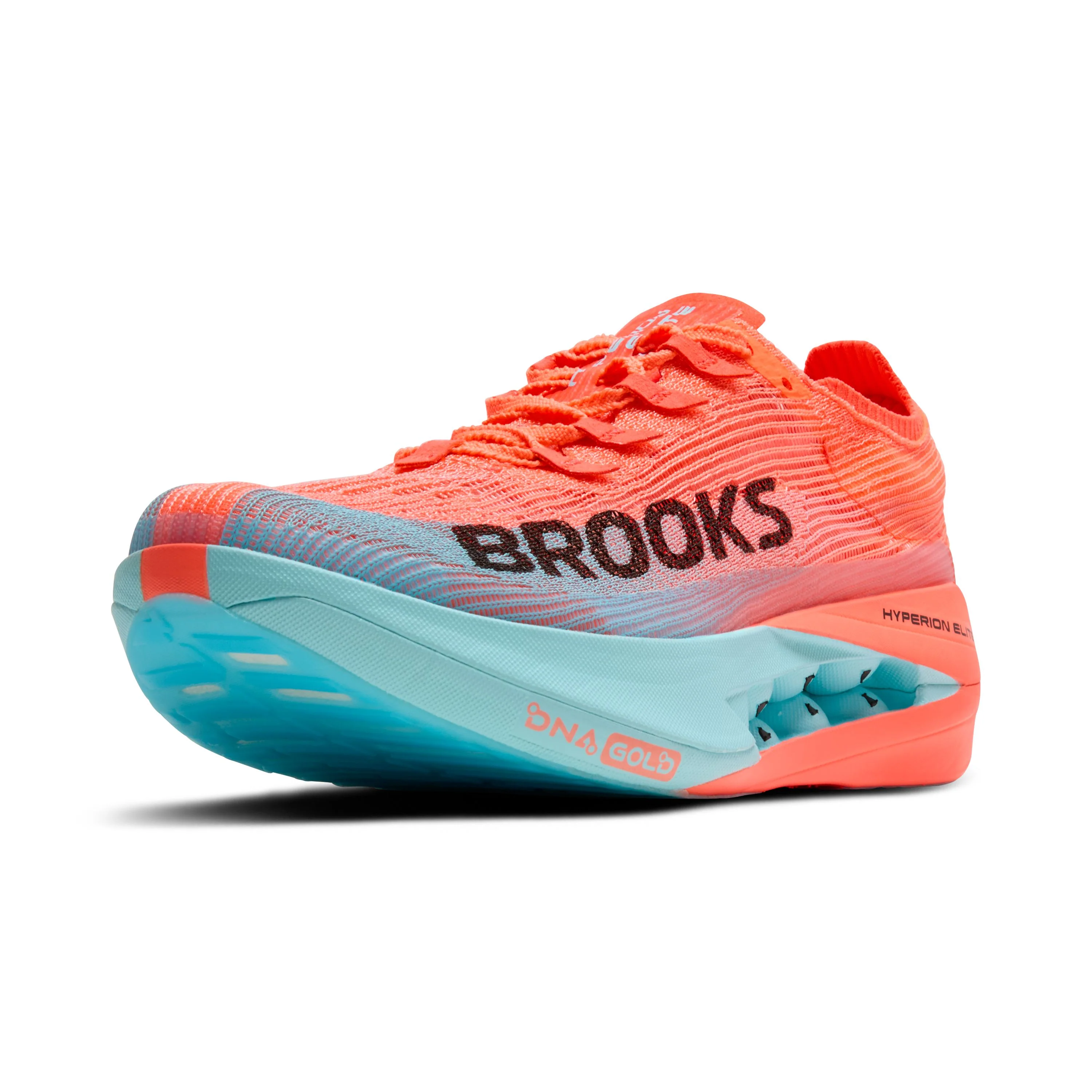 Brooks Unisex Hyperion Elite 5 - Pink Clay / Atomizer Blue - Image 4
