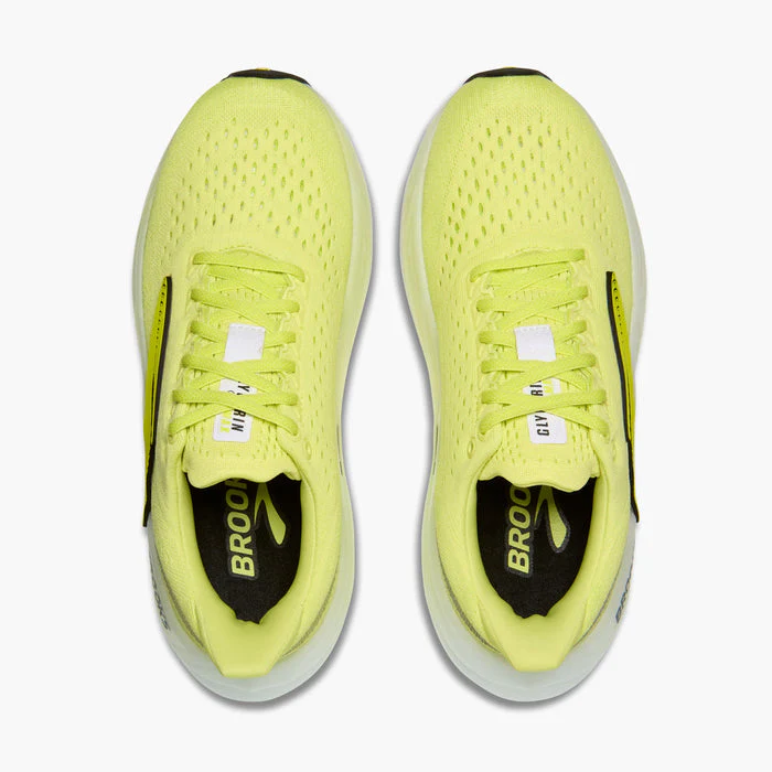 Brooks Women Glycerin Max - Sunny Lime / Black / White - Image 3