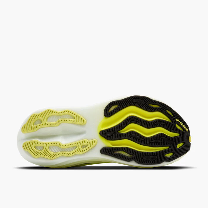 Brooks Women Glycerin Max - Sunny Lime / Black / White - Image 4