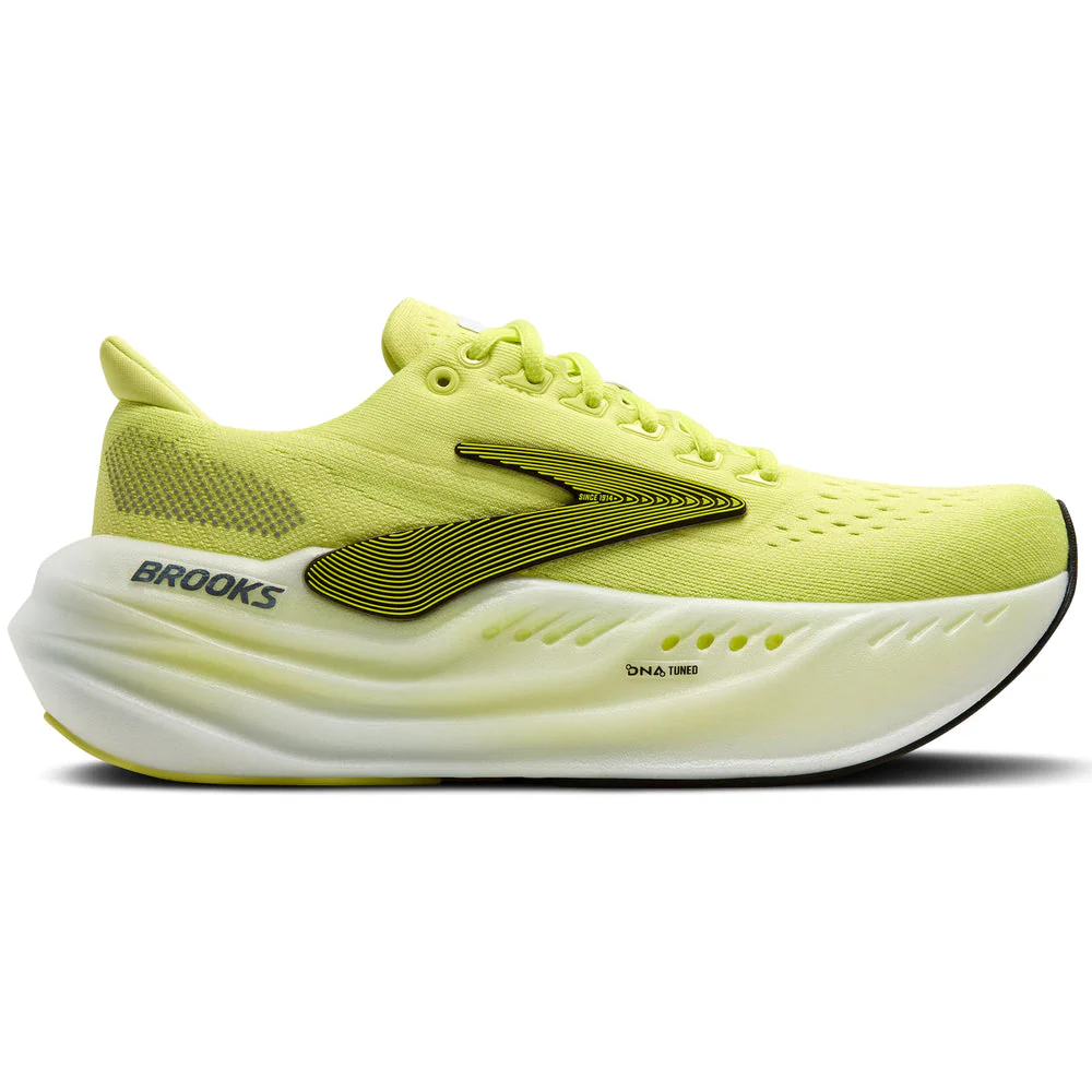 Brooks Women Glycerin Max - Sunny Lime / Black / White - Image 6