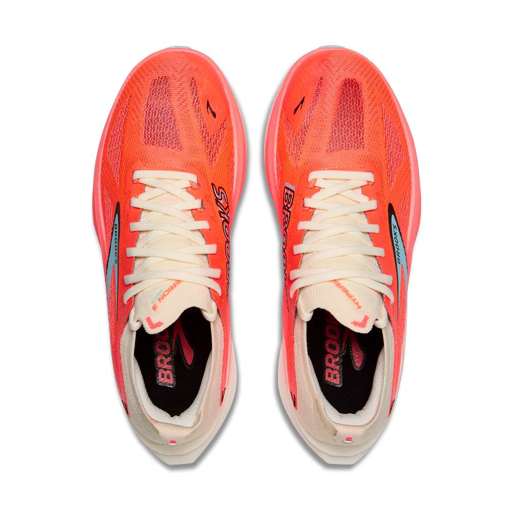 Brooks Women Hyperion Max 3 - Coconut / Fiery Coral / Atomizer - Image 4