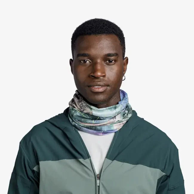 BUFF® CoolNet UV Neckwear - Green Campast OS - Image 2