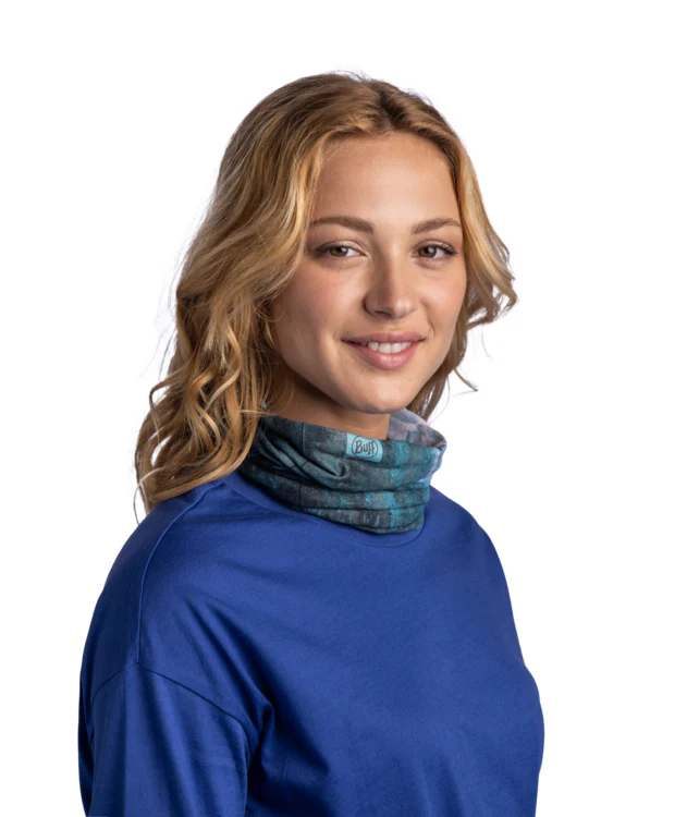 BUFF® CoolNet UV® Neckwear - Watsea Blue Surfrider - Image 2