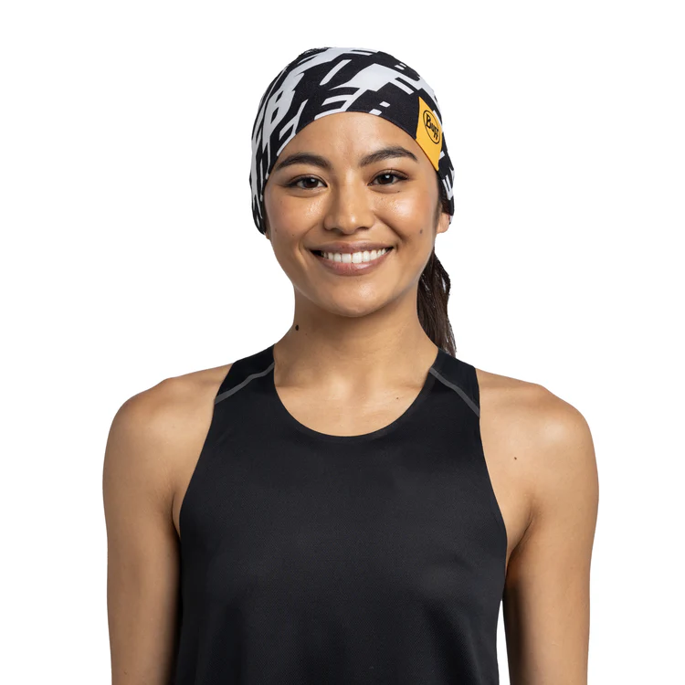 BUFF® CoolNet UV® Wide Headband - Logo Multi - Image 2