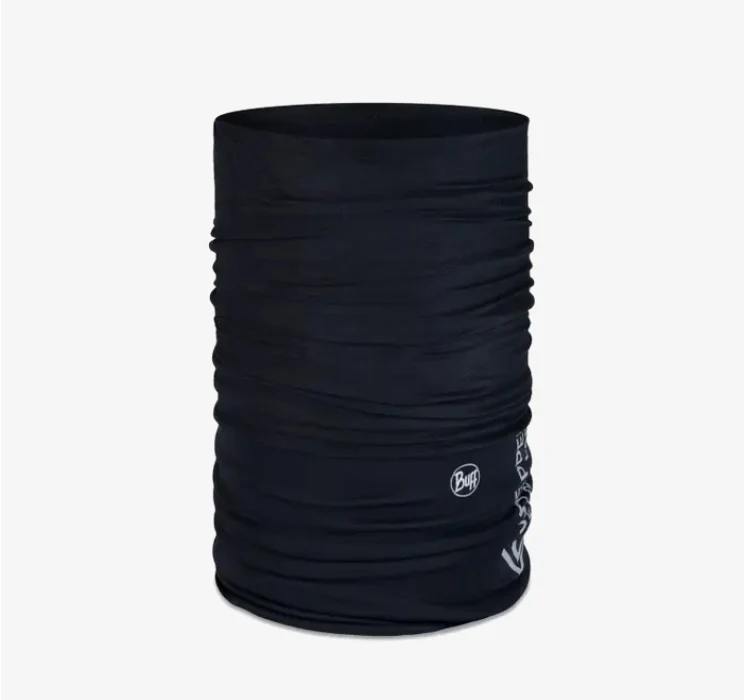 BUFF® Windproof Neckwear - Solid Black OS - Image 3