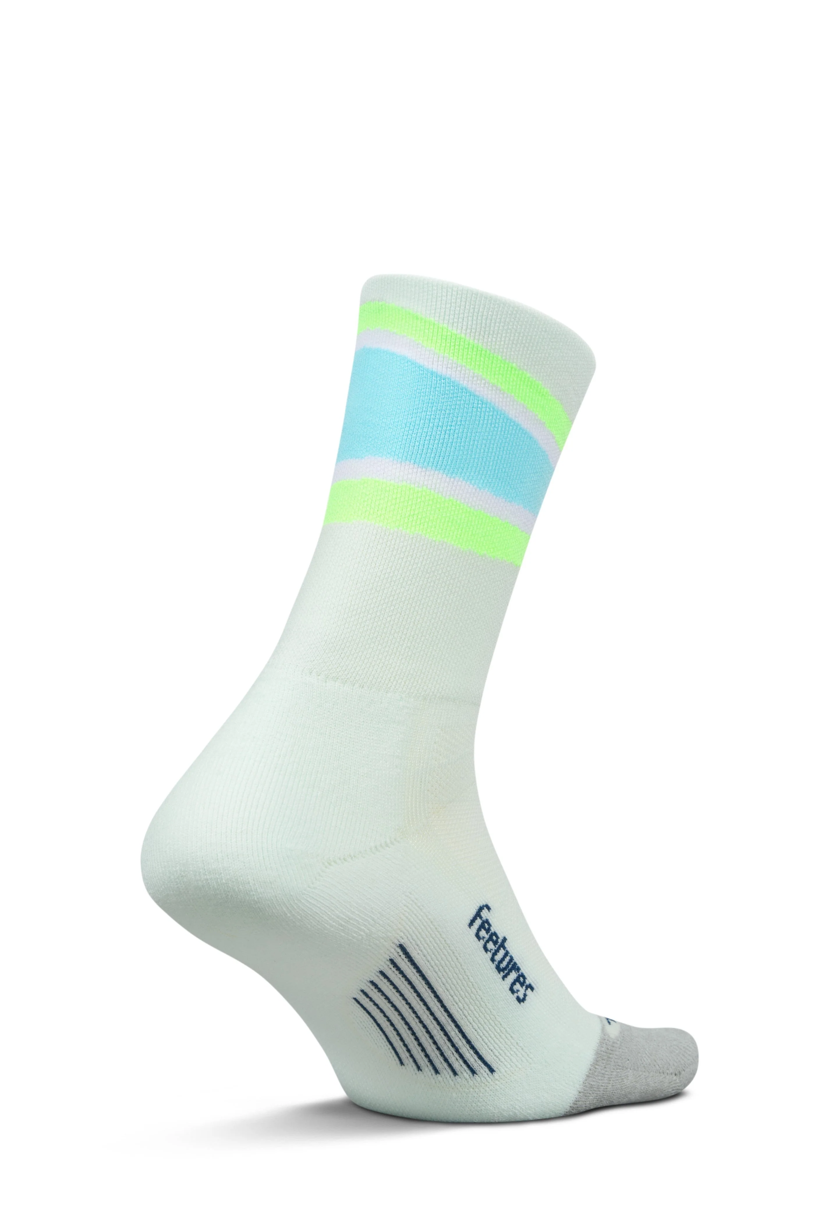 Feetures Active Elite Light Cushion Mini Crew - Mint Bounce - Image 2