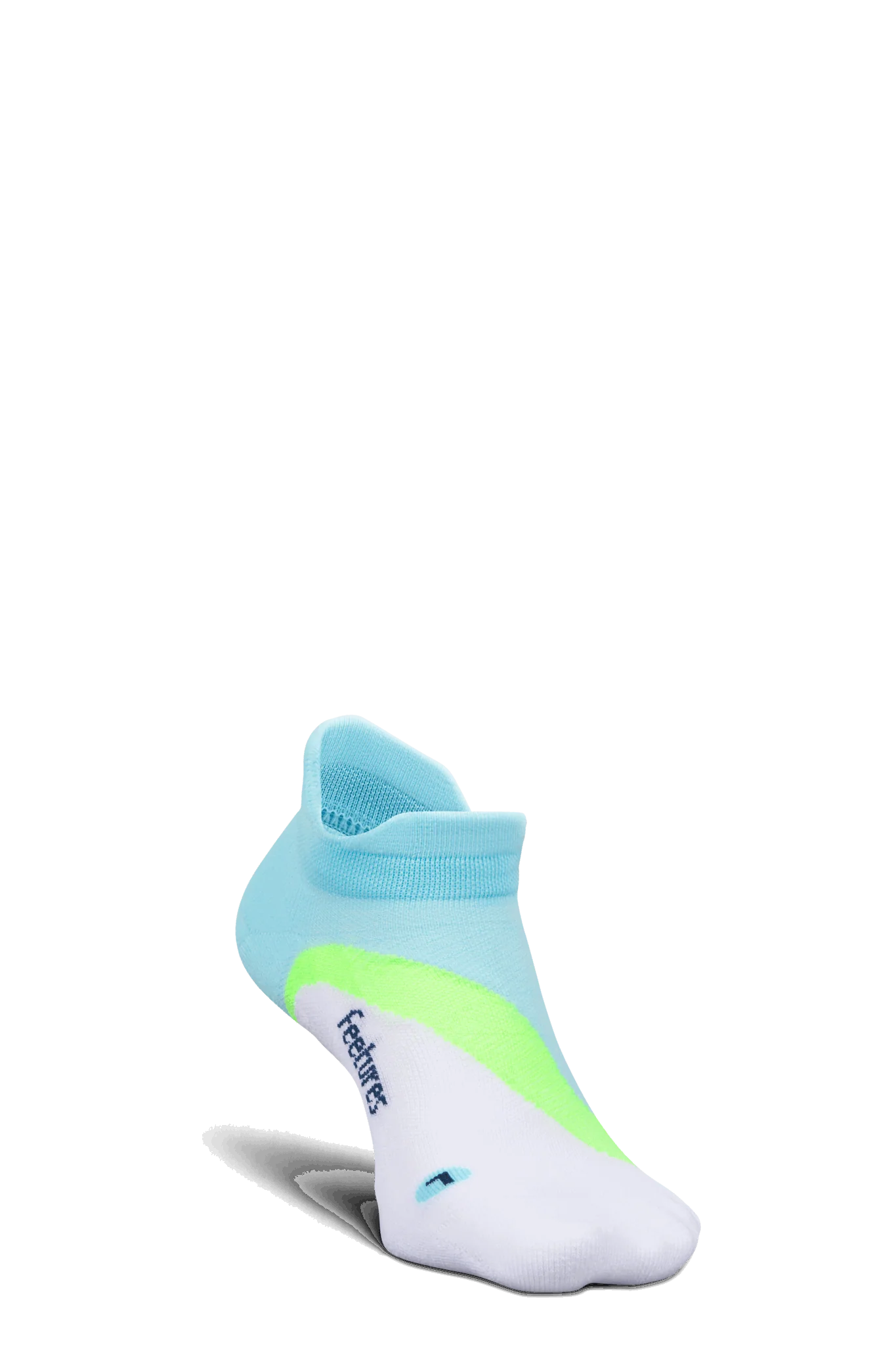 Feetures Active Elite Light Cushion No Show Tab - Cool Plunge - Image 2