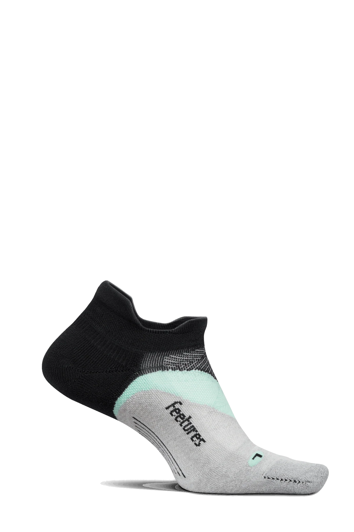 Feetures Active Elite Light Cushion No Show Tab - Mint Chip - Image 2