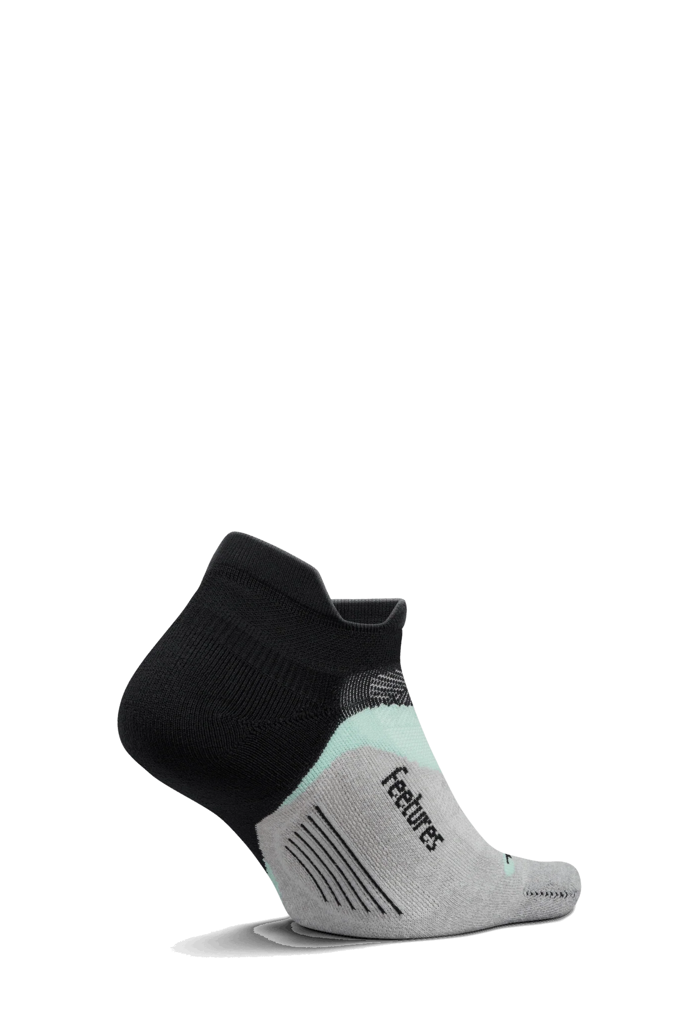 Feetures Active Elite Light Cushion No Show Tab - Mint Chip - Image 4