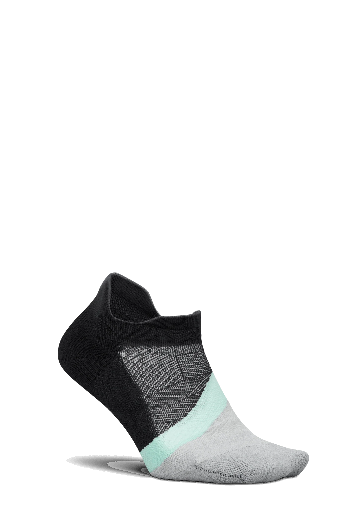 Feetures Active Elite Light Cushion No Show Tab - Mint Chip - Image 5