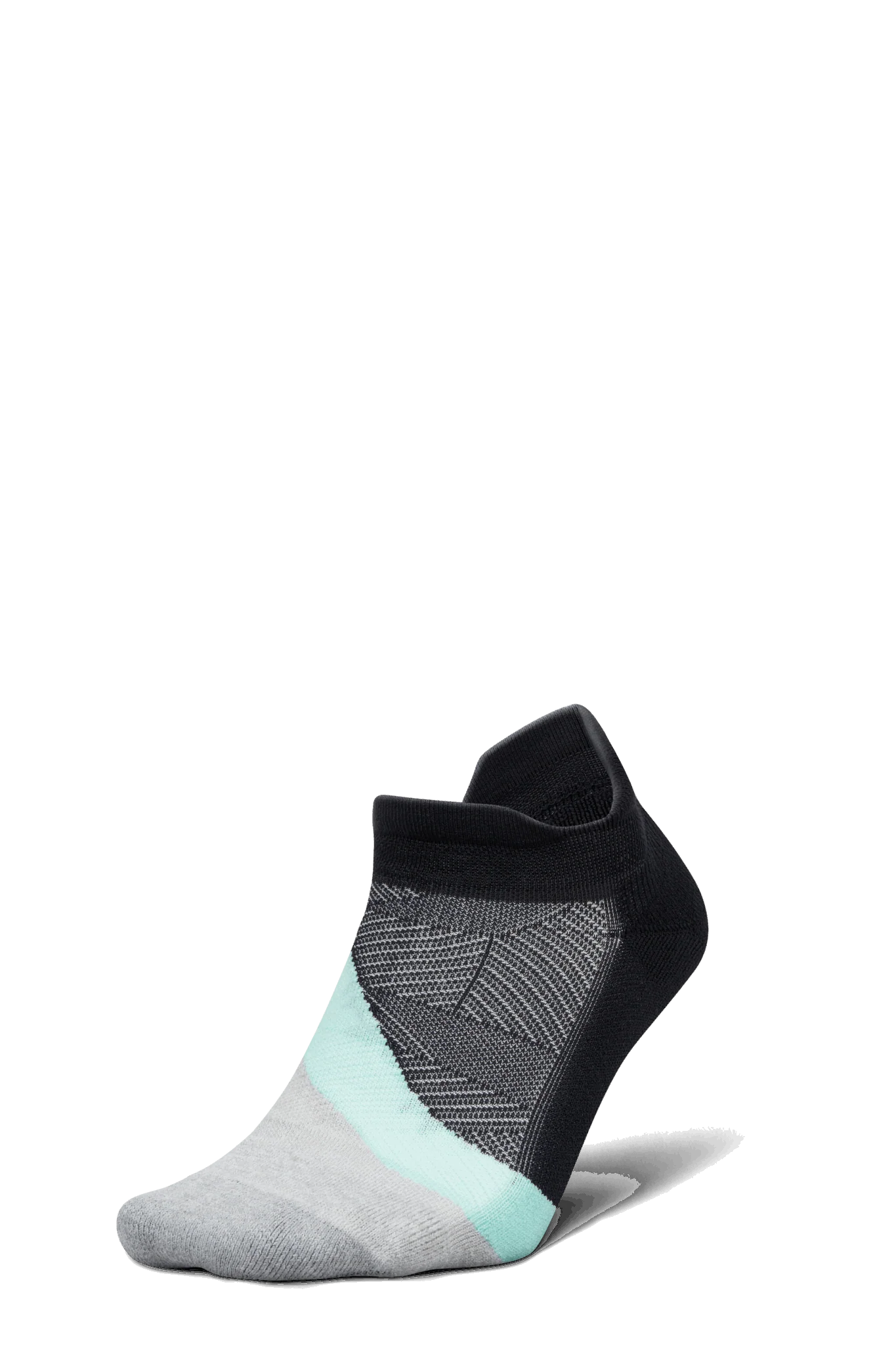 Feetures Active Elite Light Cushion No Show Tab - Mint Chip - Image 6