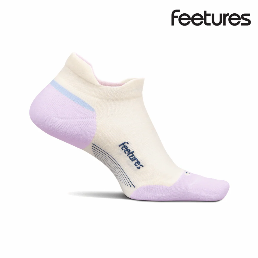 Feetures Active Elite Max Cushion No Show Tab - Lilac Breeze