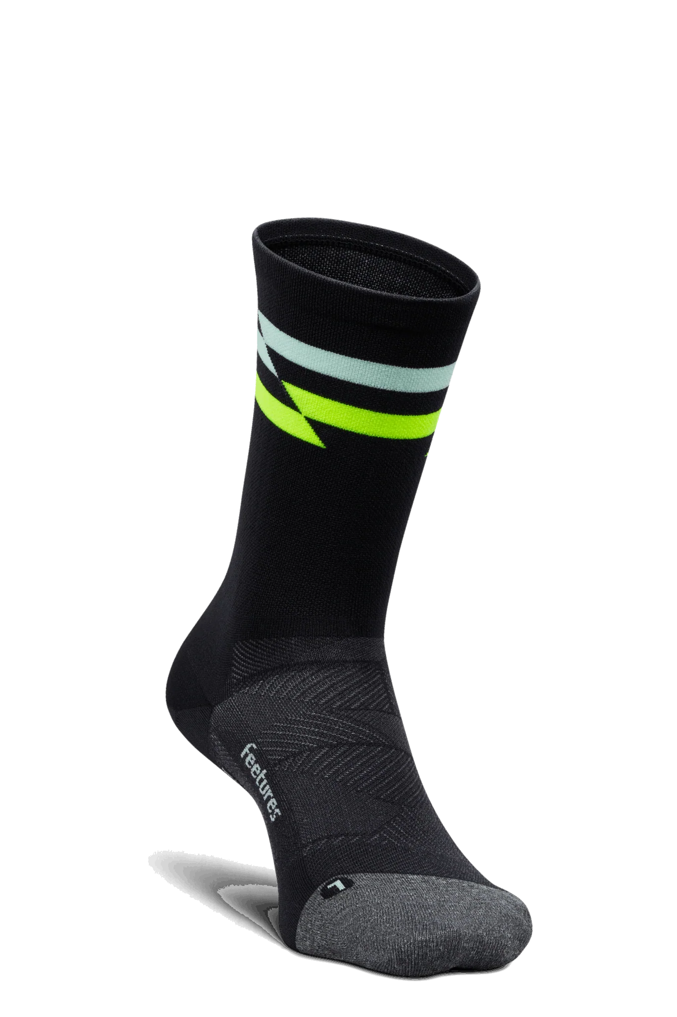 Feetures Active Elite Ultra Light Cushion Mini Crew - Night Track - Image 2