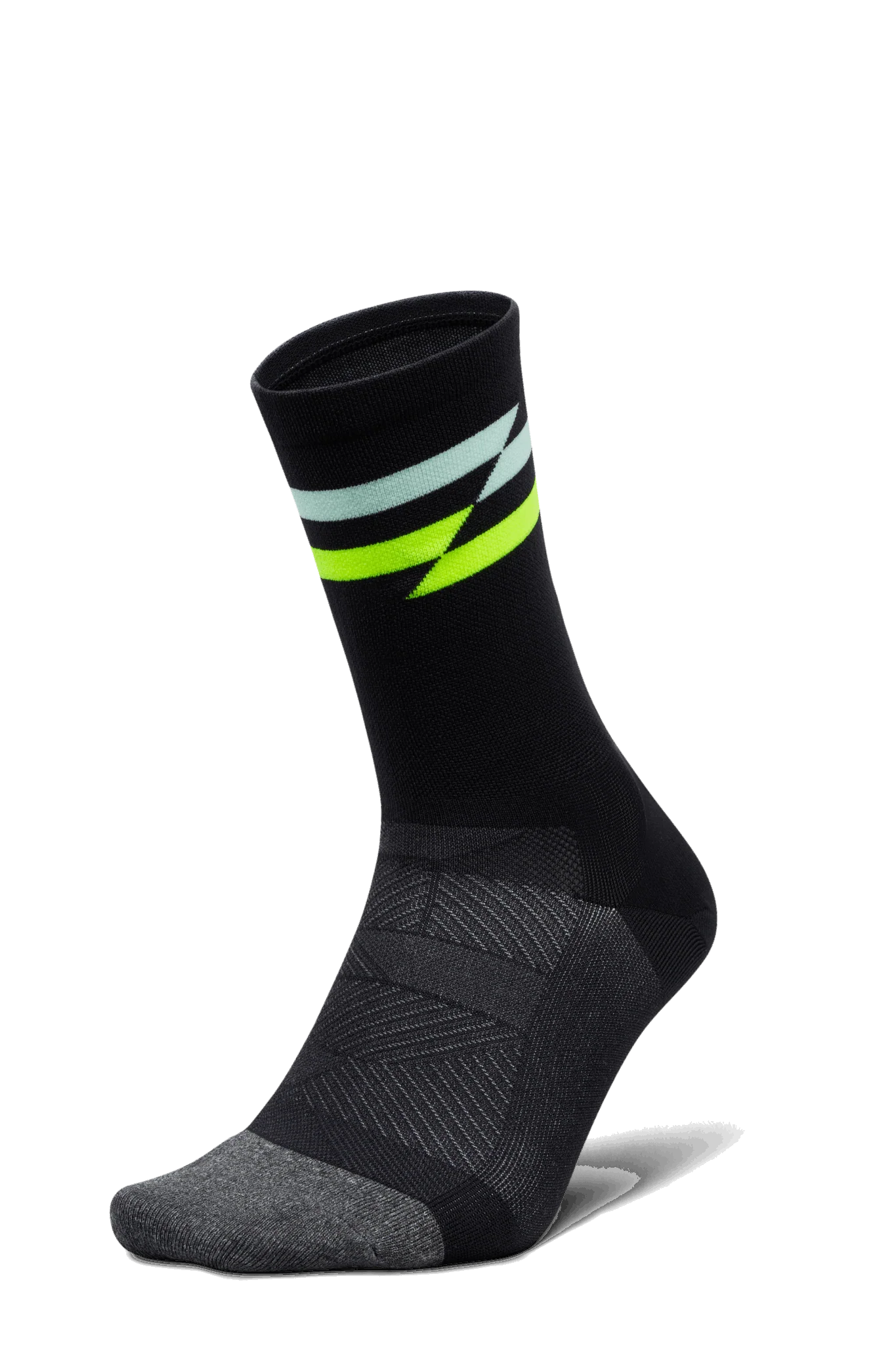 Feetures Active Elite Ultra Light Cushion Mini Crew - Night Track - Image 5