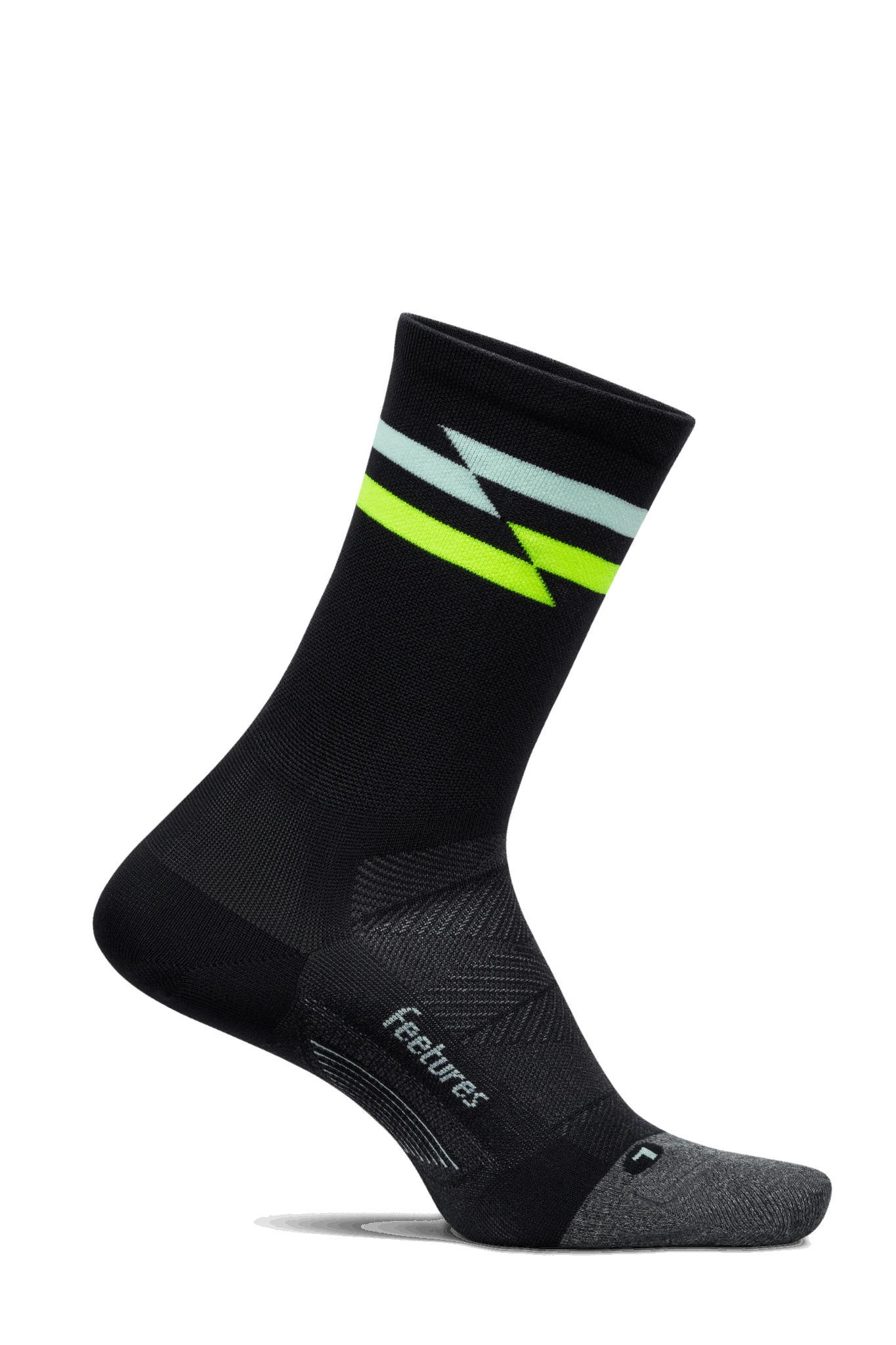 Feetures Active Elite Ultra Light Cushion Mini Crew - Night Track - Image 6