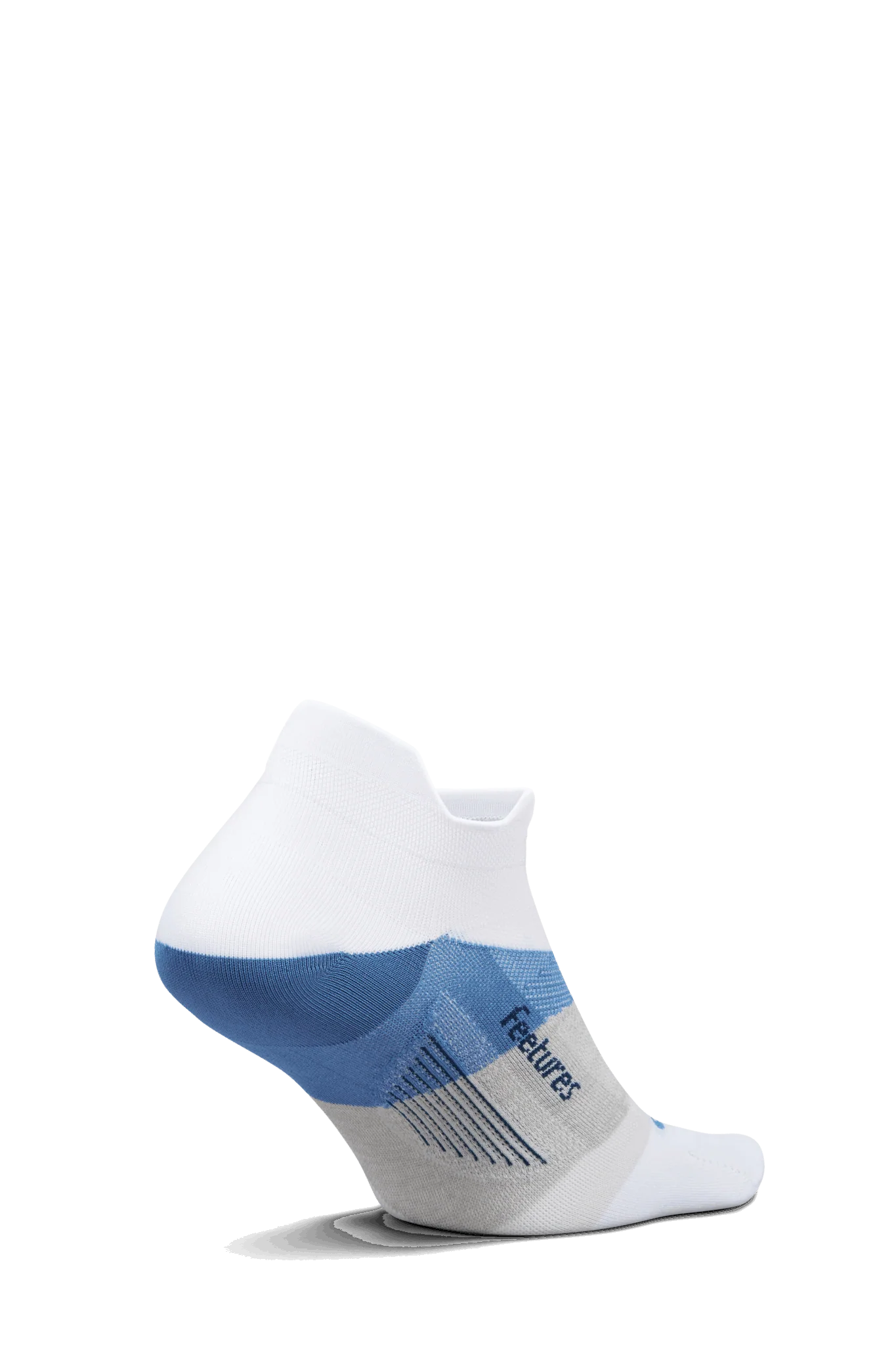 Feetures Active Elite Ultra Light Cushion No Show Tab - White Tide - Image 6