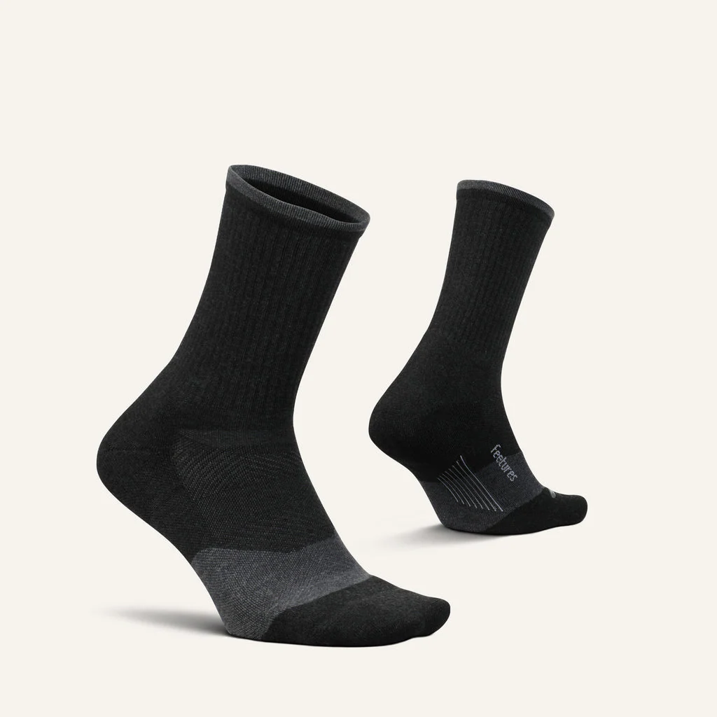 Feetures Trail Max Cushion Mini Crew - Charcoal - Image 3