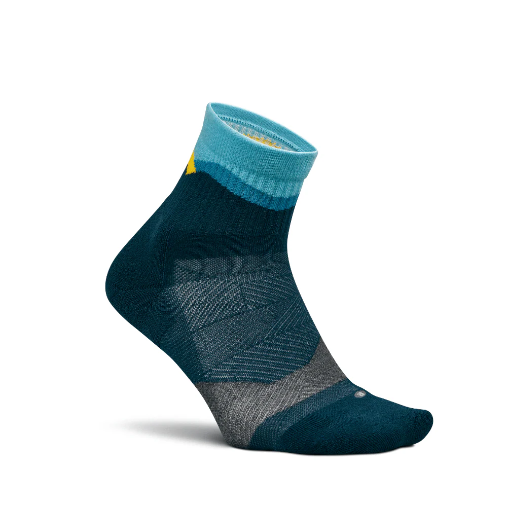 Feetures Trail Max Cushion Quarter - Mountain High Blue - Image 2